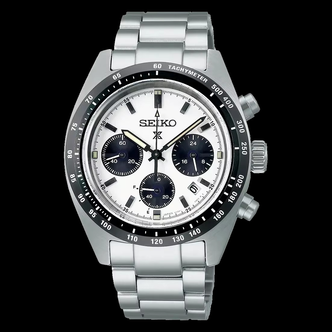 SEIKO Men Panda Three Eyes Series Multi Functional Waterproof Watches Calendar High End Luxury Watch