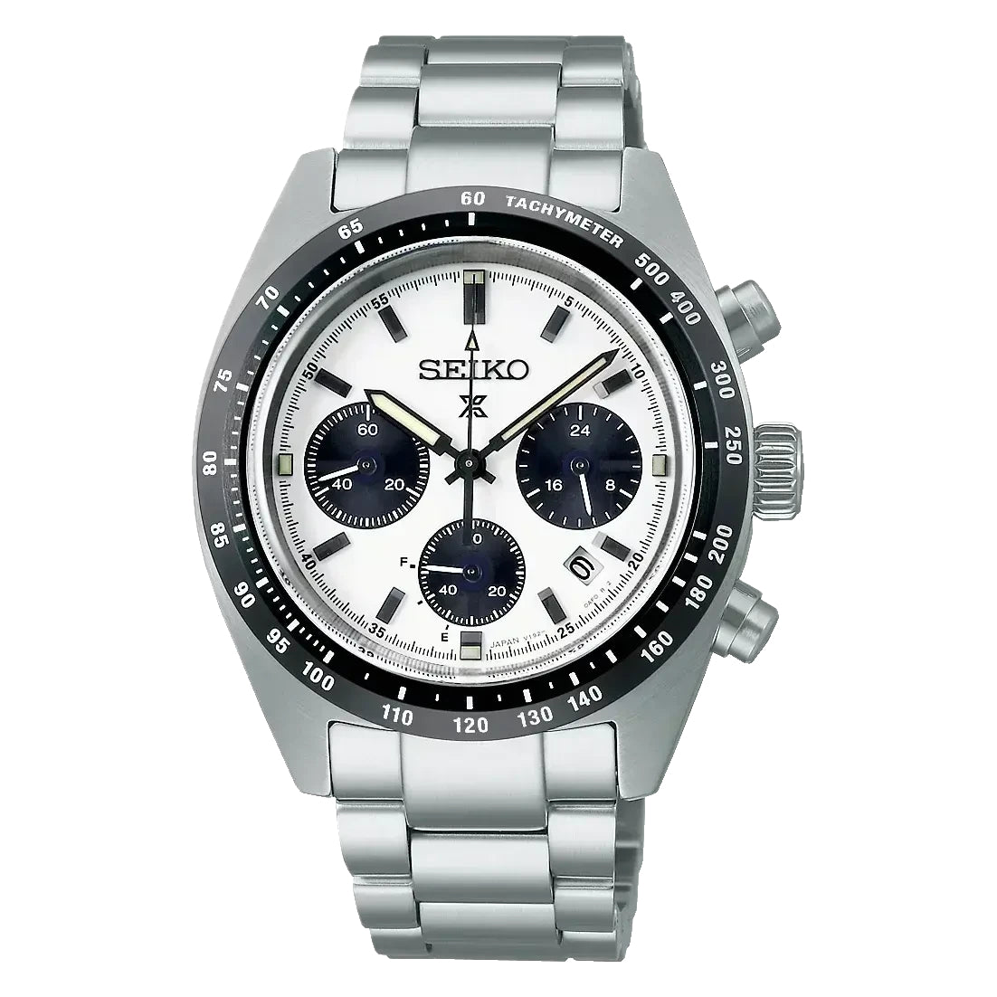 SEIKO Men Panda Three Eyes Series Multi Functional Waterproof Watches Calendar High End Luxury Watch