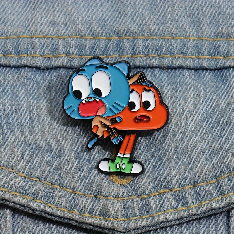 The Amazing World of Gumball Pin Brooch Fun Jewelry