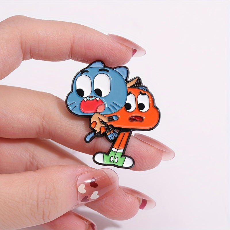 The Amazing World of Gumball Pin Brooch Fun Jewelry